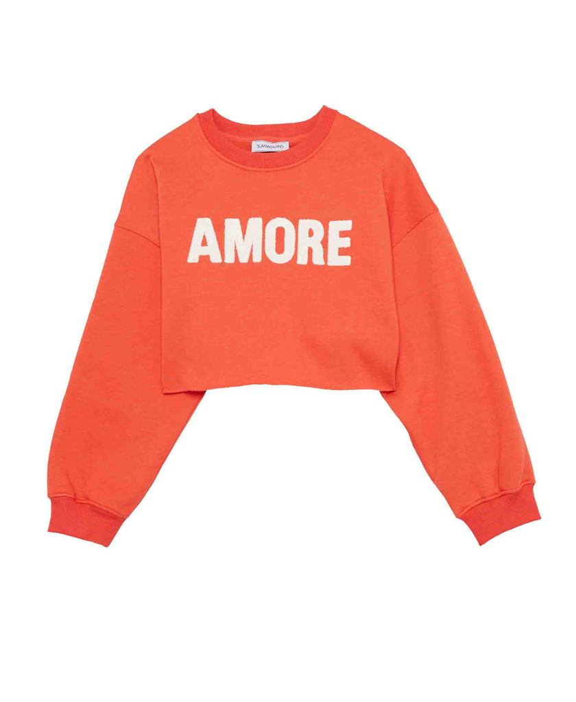 Amore Cropped Sweatshirt