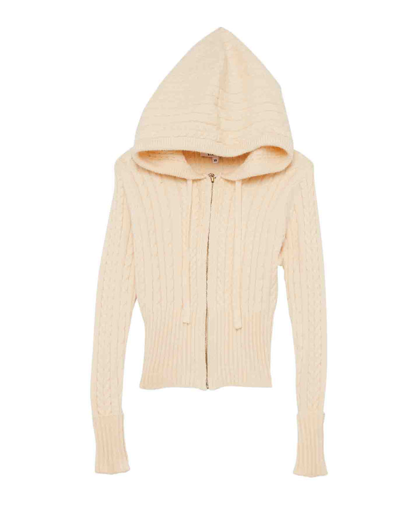 Aimee Cable Knit Hoodie