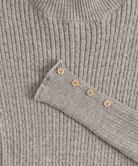 Fitted Ribbed Knit Sweater