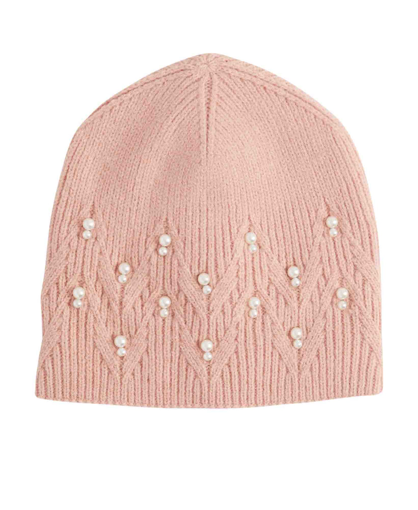 Pearl Embroidery Beanie