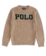 Polo Logo Wool Blend Sweater