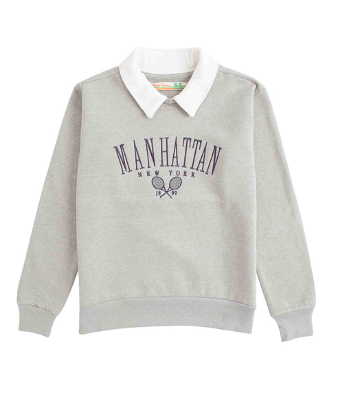 Manhattan Collar Sweatshirt