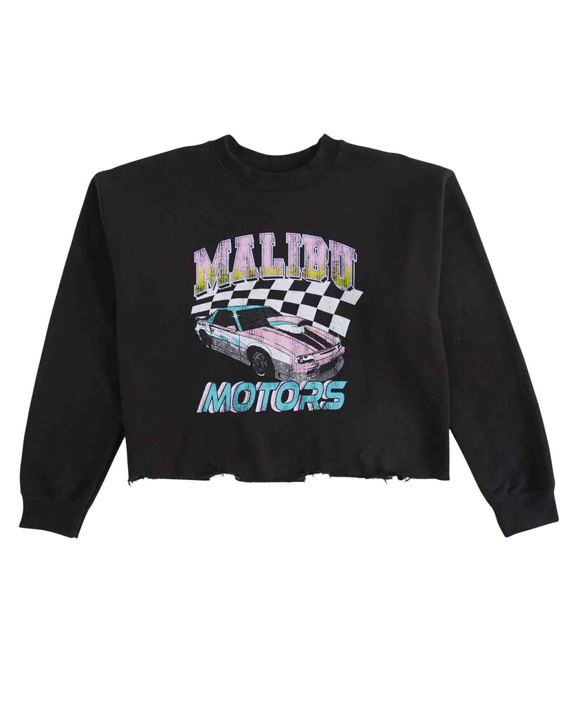 Malibu Cropped Sweatshirt