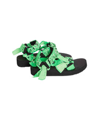 Fluo Green Trekky Sandal