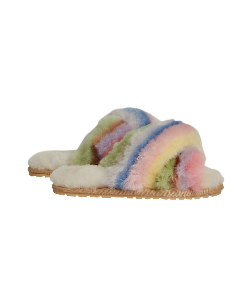 Mayberry Pastel Rainbow Slippers
