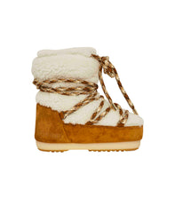 Shearling Suede Snow Boot