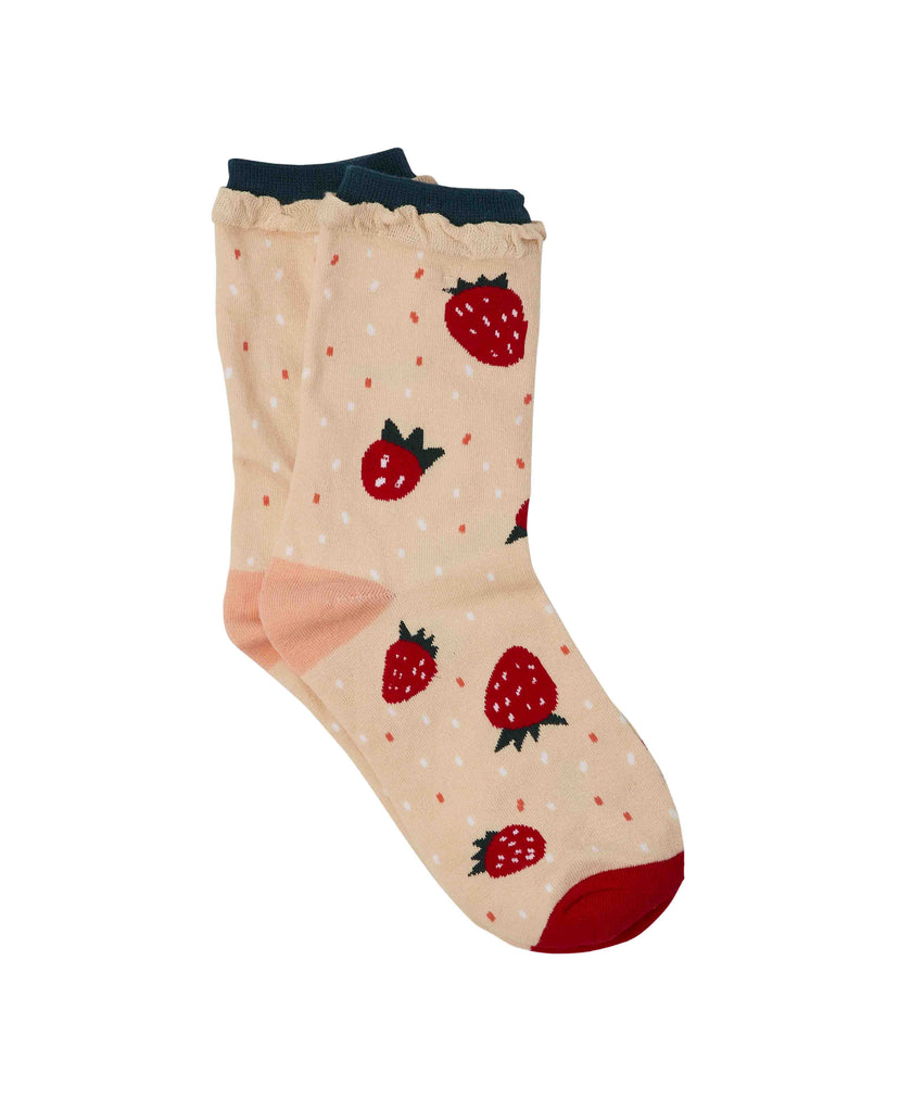 Strawberry Confetti Socks