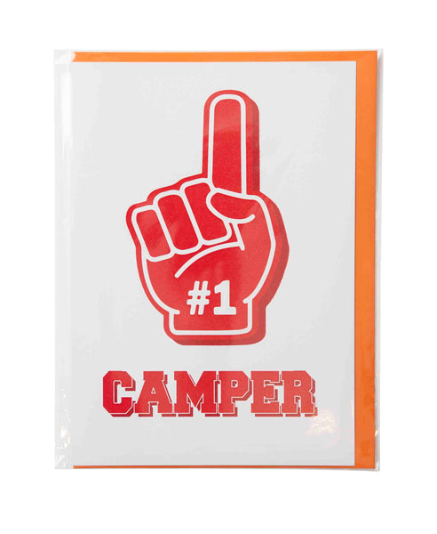 1 Camper Greeting Card